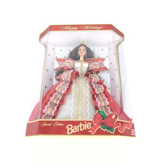 Happy Holidays 1997 Special Edition Mattel Barbie Doll 17832 - NRFB / NIB - Picture 14 of 15